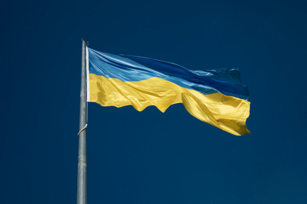 Ukrainska flaggan (källa Unsplash)