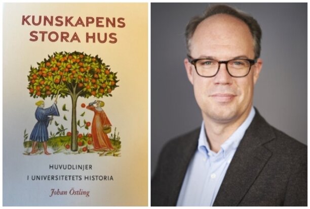 Bok och Johan Östling porträtt