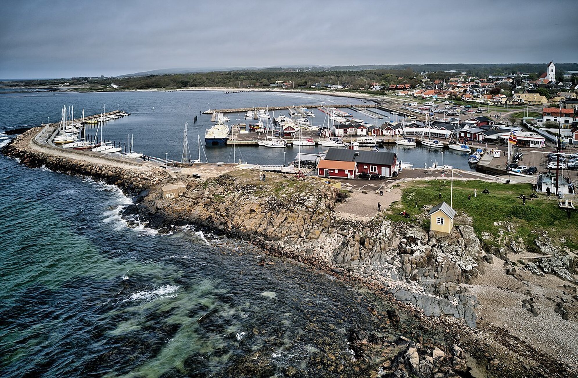 hamnen i Torekov