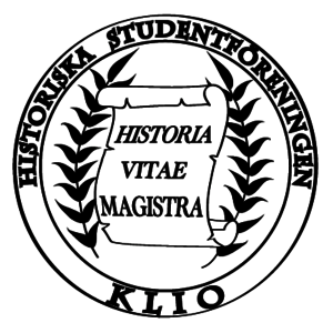 Klio logotyp svartvit